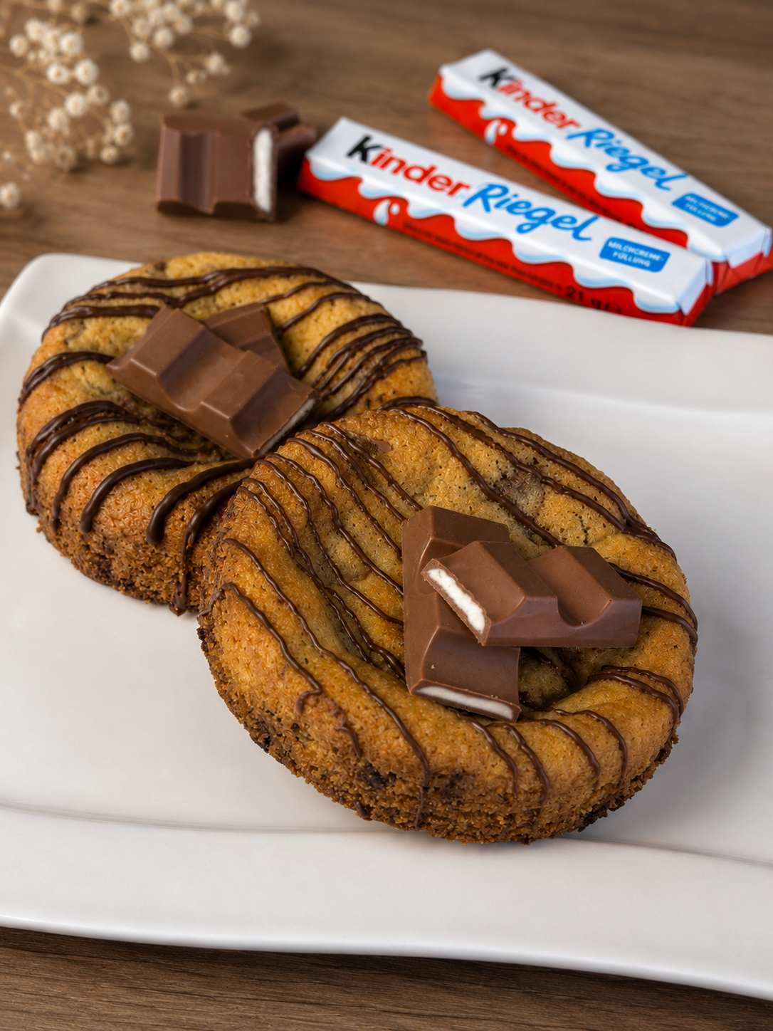 Kinder Riegel cookie